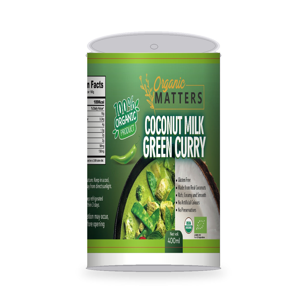 Coconut Milk Green Curry