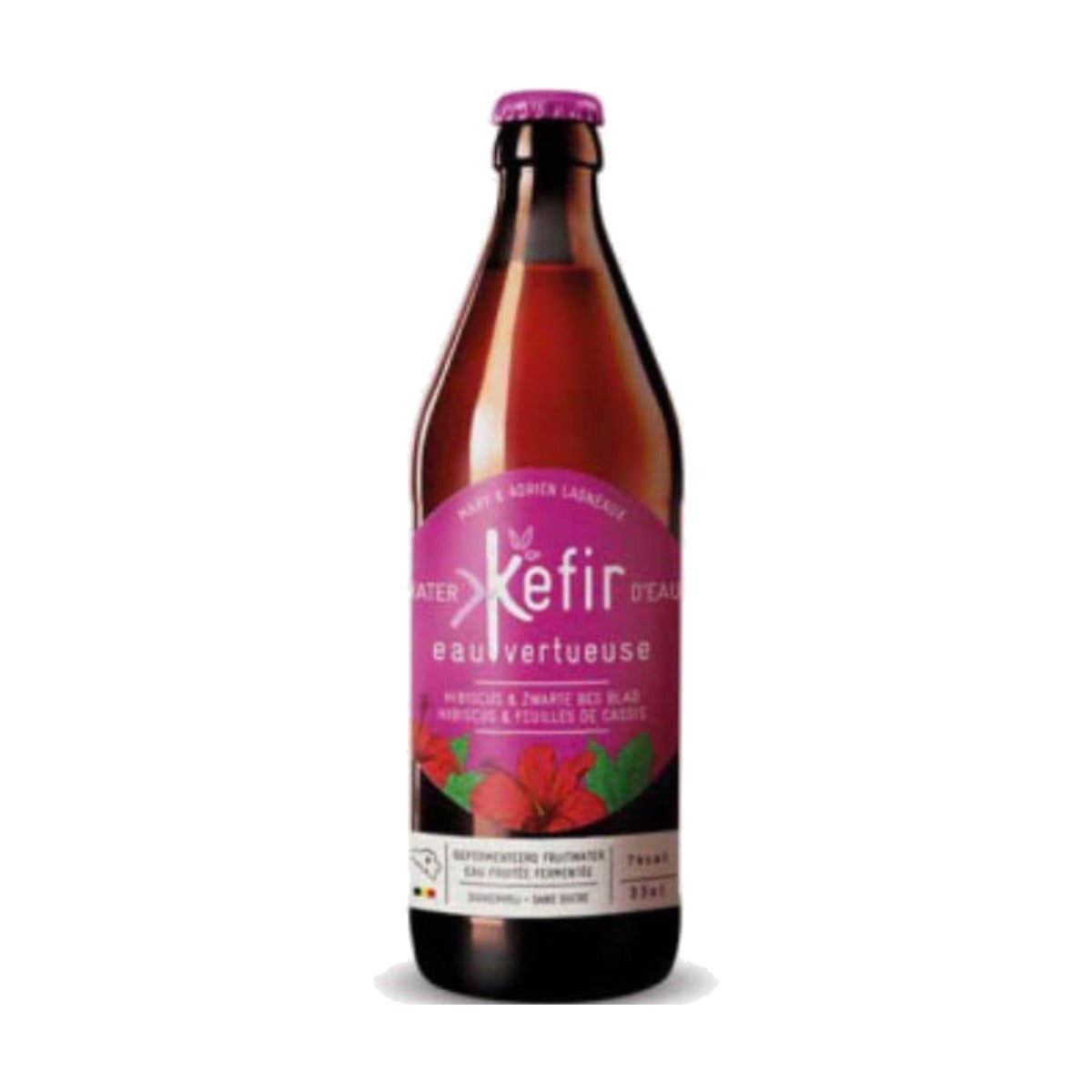 Water Kefir Hibiscus & Blackcurrant  leaves