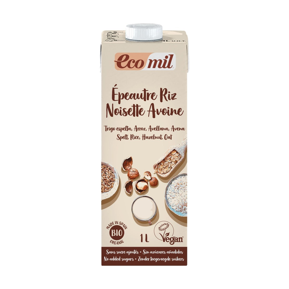 Hazelnut Split Rice Oat Milk