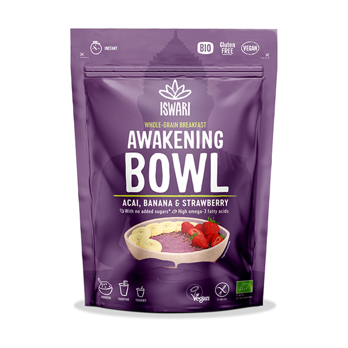 Awakening Bowl Acai Banana & Strawberries