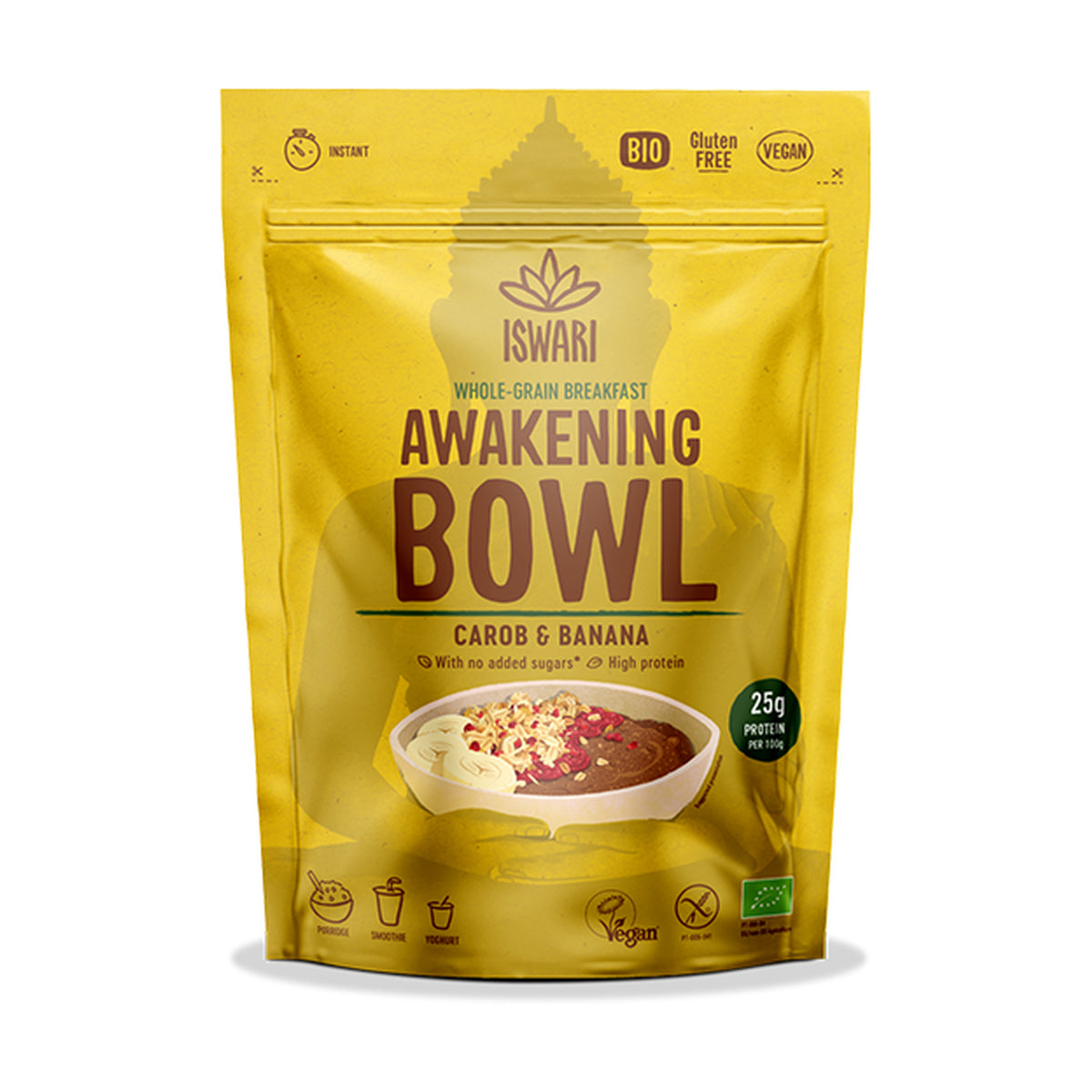 Awakening Bowl Carob Banana