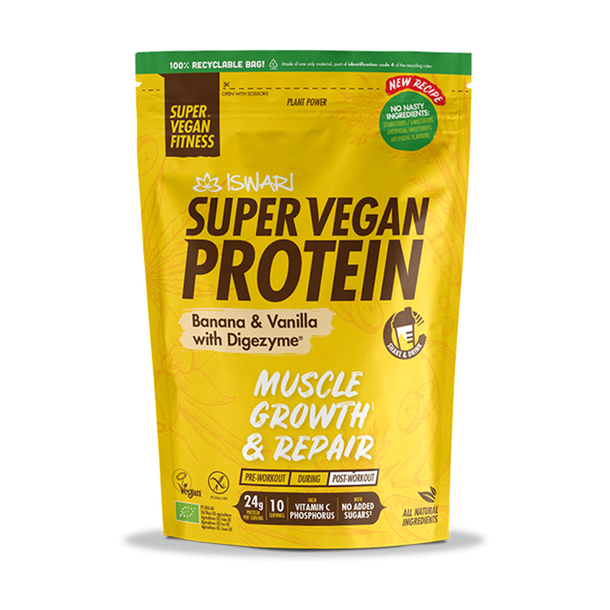 Super Vegan Protein Banana Vanilla