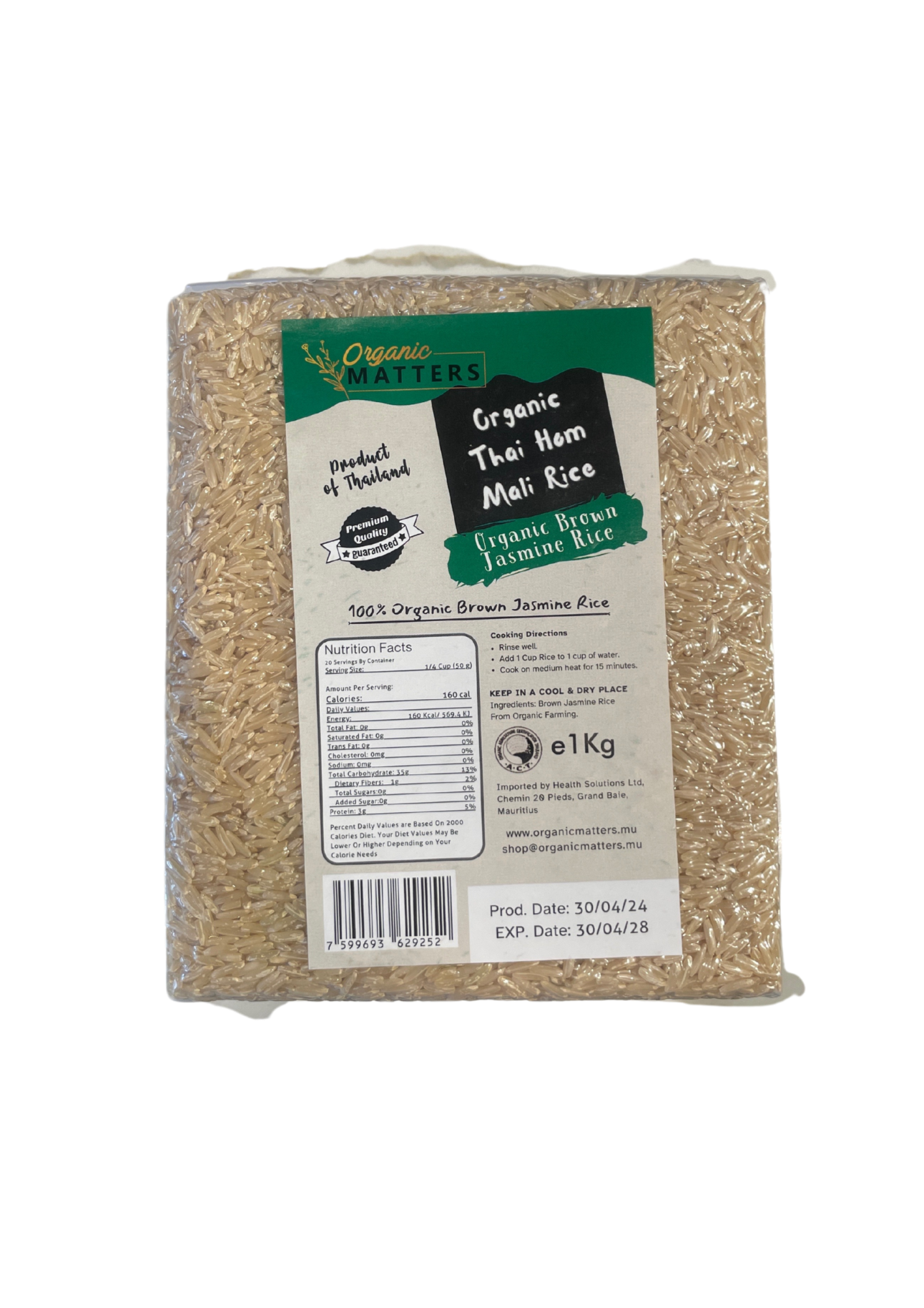 Brown jasmine Rice