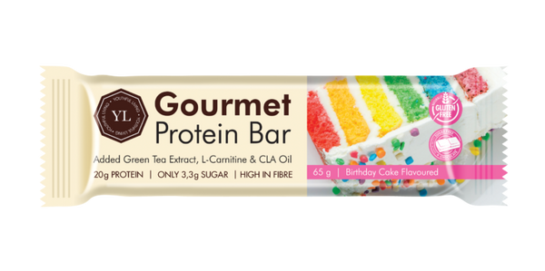 YL Gourmet Protein Bar Birthday Flavored