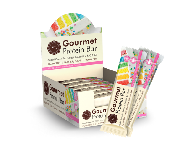 YL Gourmet Protein Bar Birthday Flavored