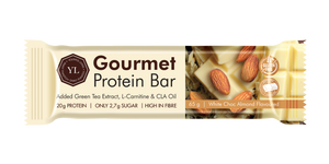 YL Gourmet Protein Bar White Chocolate Almond Flavored