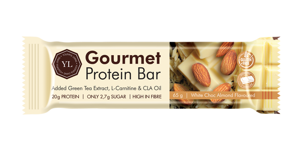 YL Gourmet Protein Bar White Chocolate Almond Flavored