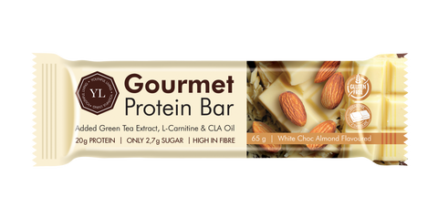 YL Gourmet Protein Bar White Chocolate Almond Flavored