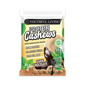 YL Protein Crunchies Cashews Dipped In Sugar Fee Chocolate