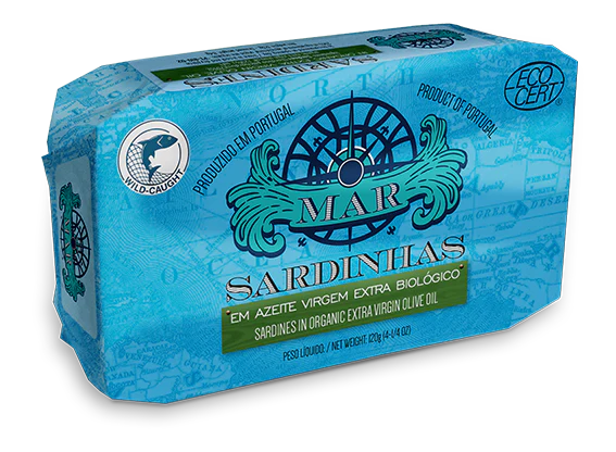 Sardines in Organic Extra Virgin Olive Oil