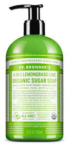 Lemongrass Lime Pump Soap 12 oz