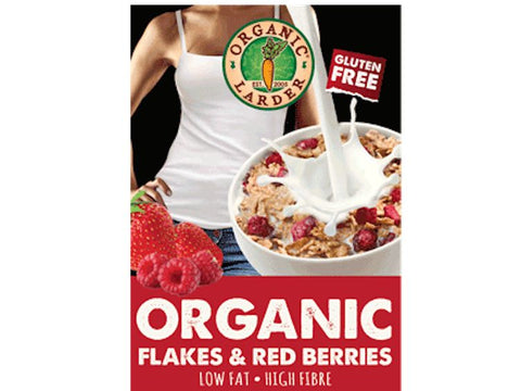 Gluten Free Flakes With Red Berries