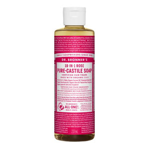 Rose liquid Soap 8 oz