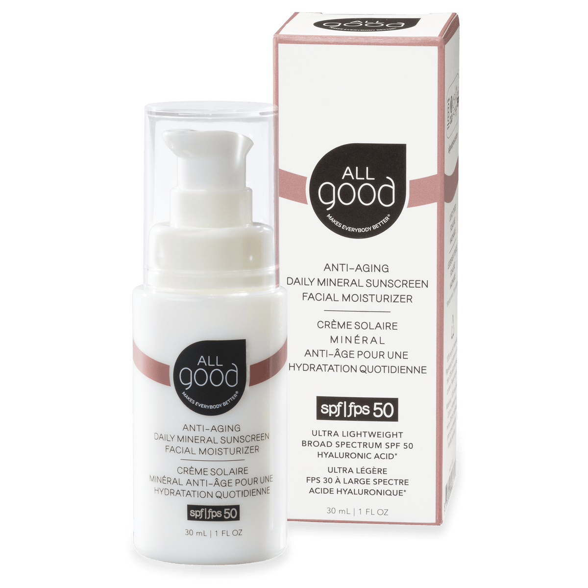 SPF50 Anti-Aging Daily Mineral Facial Moisturizer