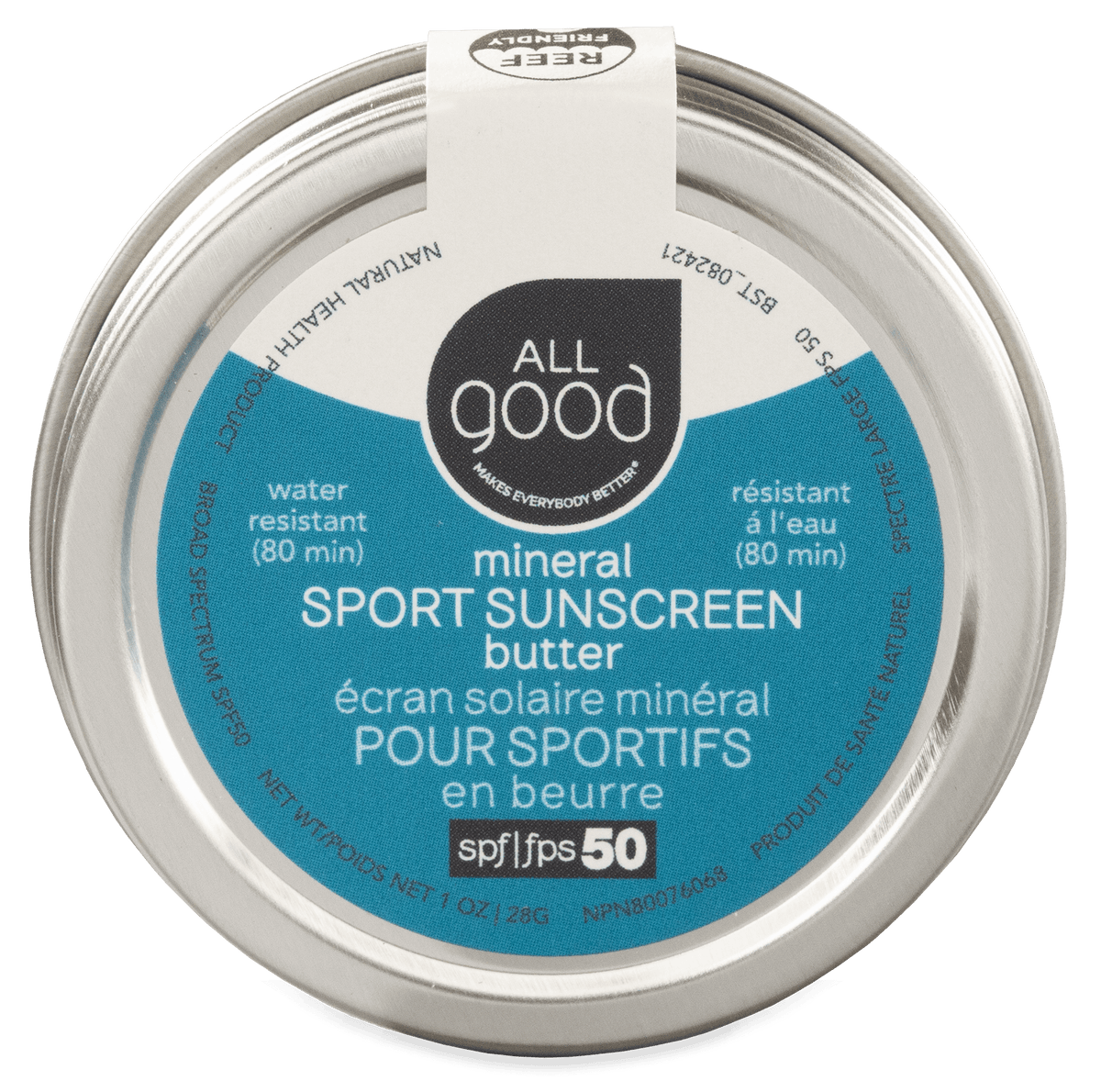 SPF50 Sport Mineral Sunscreen Butter