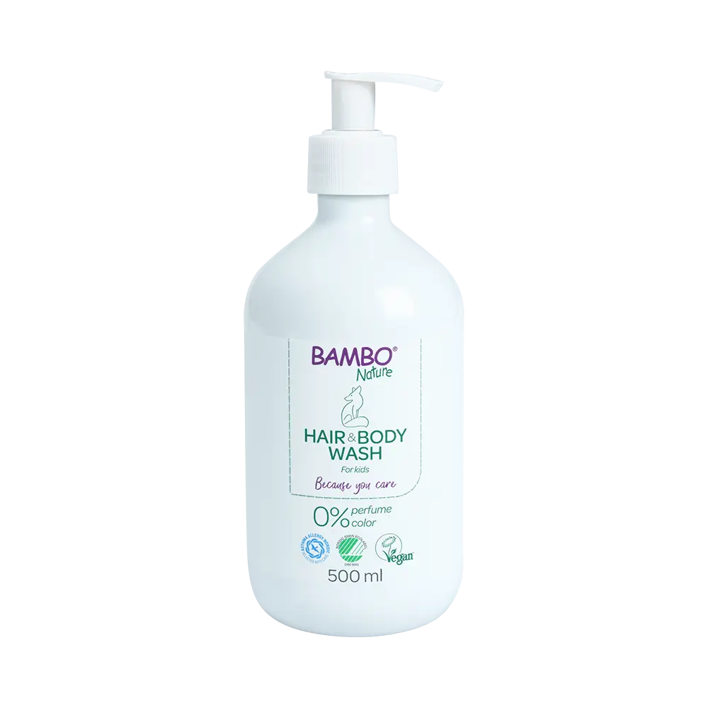 Bambo Nature Hair & Body wash 500ml