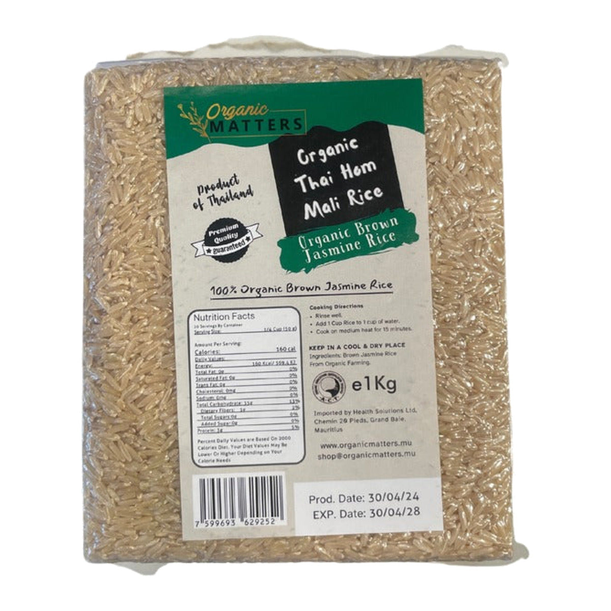 Brown Jasmine Rice