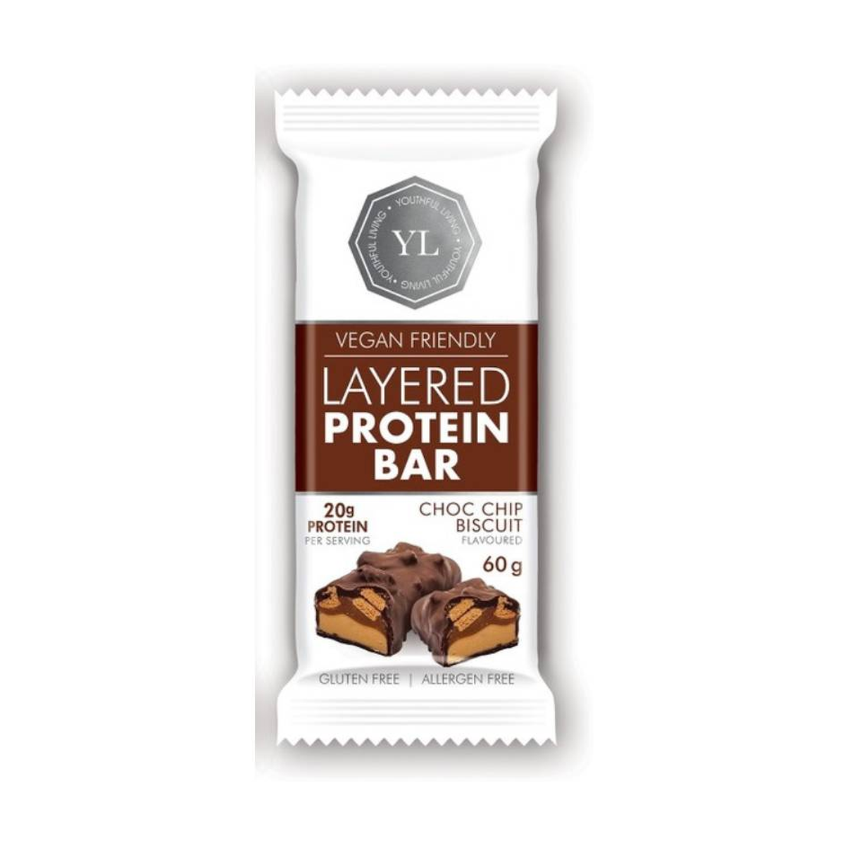 YL Protein Layered Bar Chocolate Chip Biscuit