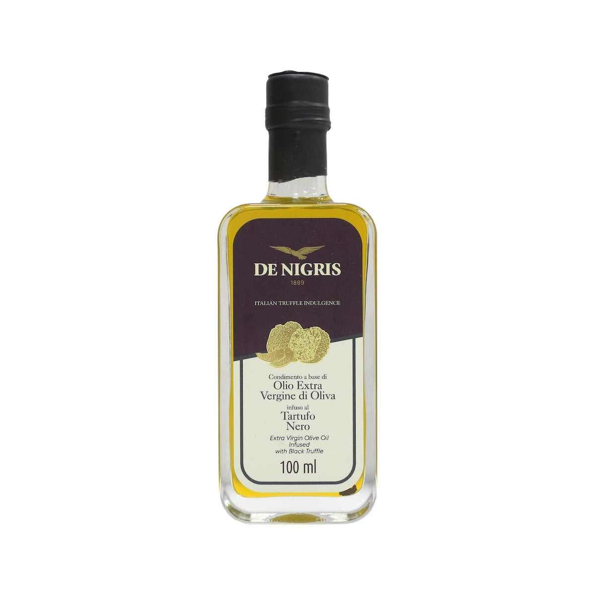 Extra Virgin Olive Oil Infused With black Truffle