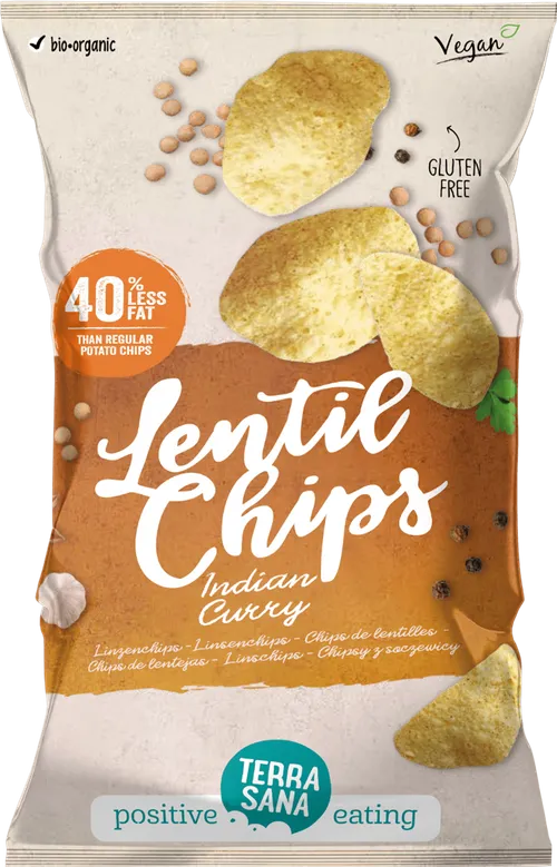 Lentil Chips Indian Curry