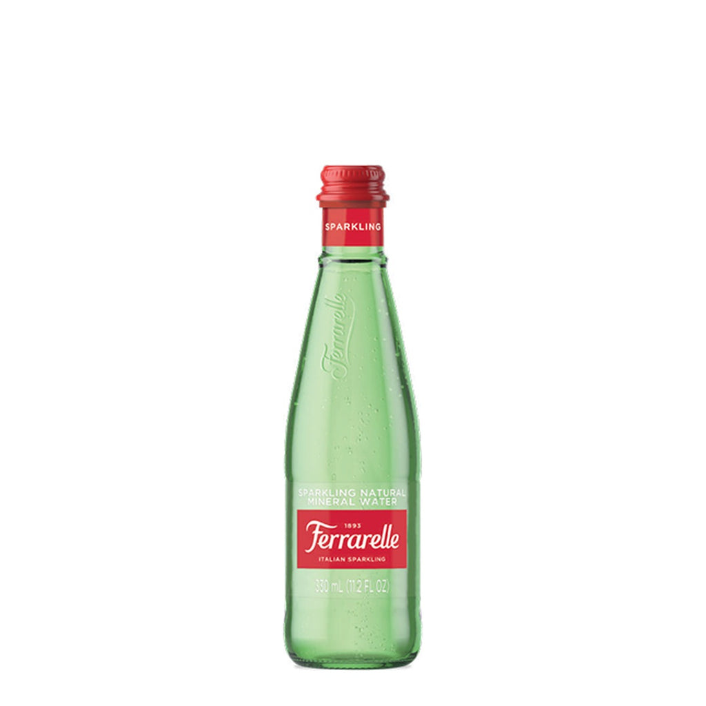Ferrarelle Sparkling Natural Mineral Water 33cl glass bottle