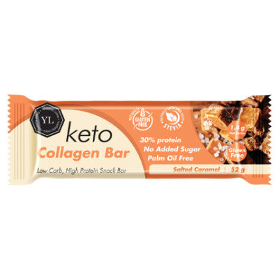 YL Keto Collagen Bar Salted Caramel