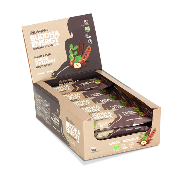 Buddha Energy Carob - Hazelnut 35g