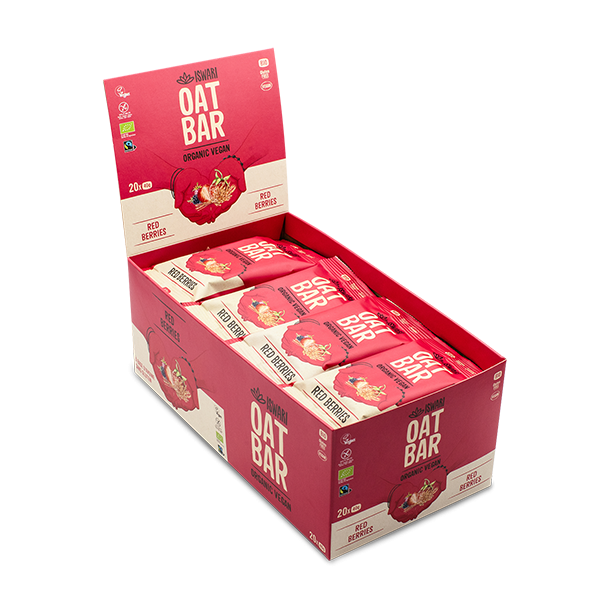 Oat Bar Red Berries 40g