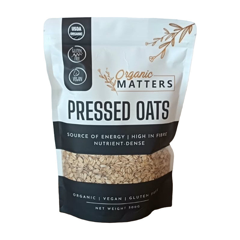 Pressed Oats – Organic Matters 500 g pouch
