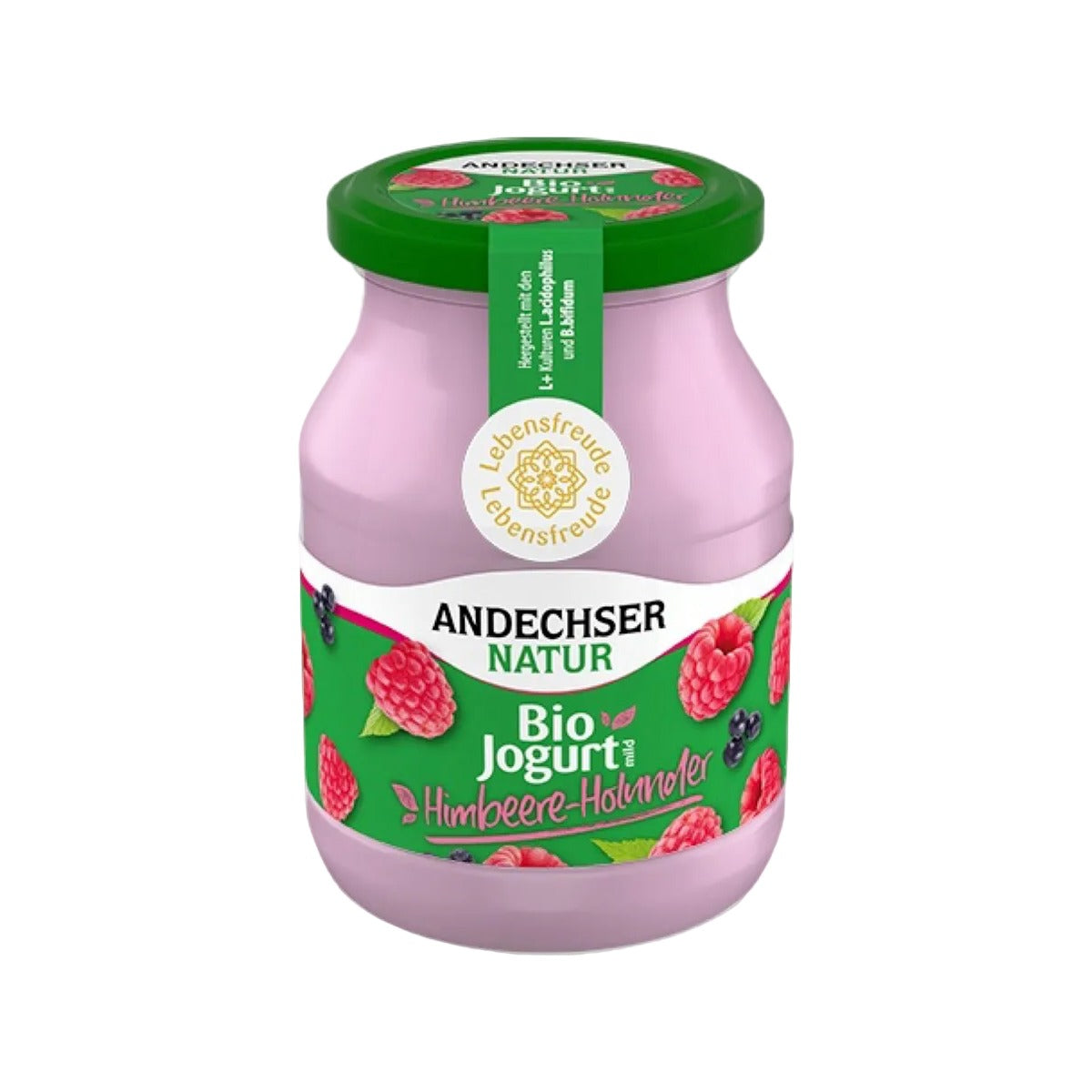 Organic Yogurt with Raspberries