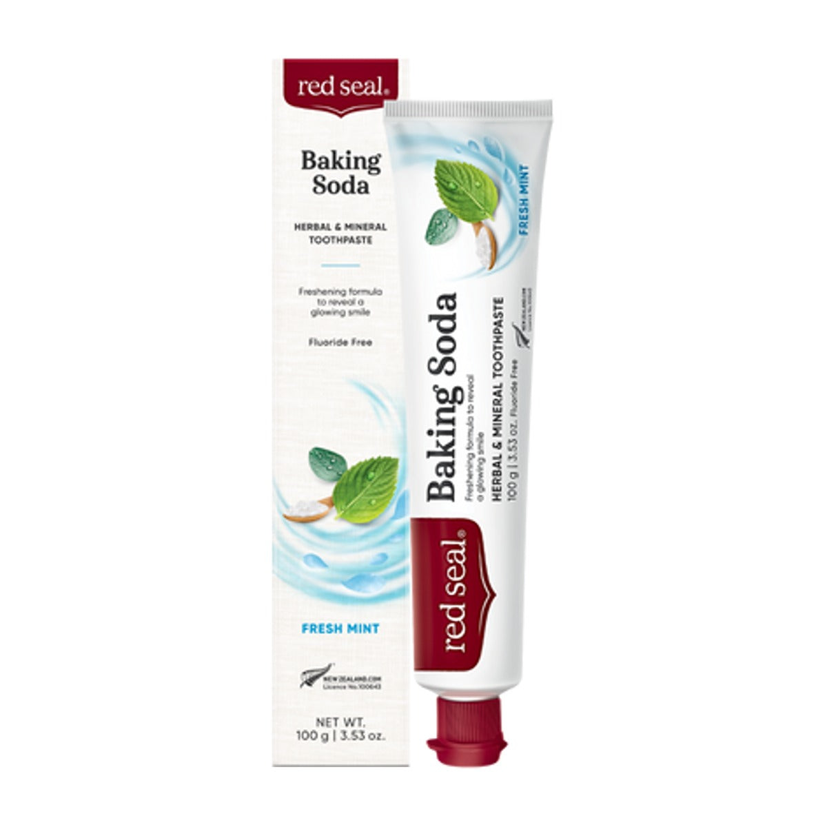 Red Seal Baking Soda Toothpaste - Organic Matters Mauritius