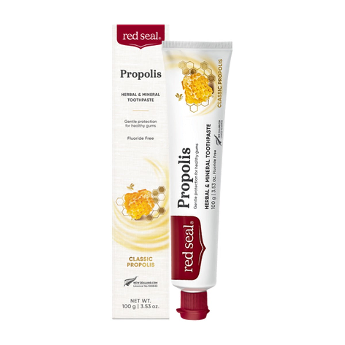 Red Seal Propolis Toothpaste - Organic Matters Mauritius
