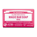 Dr. Bronner's Pure-Castile Bar Soap – Rose, 140 g