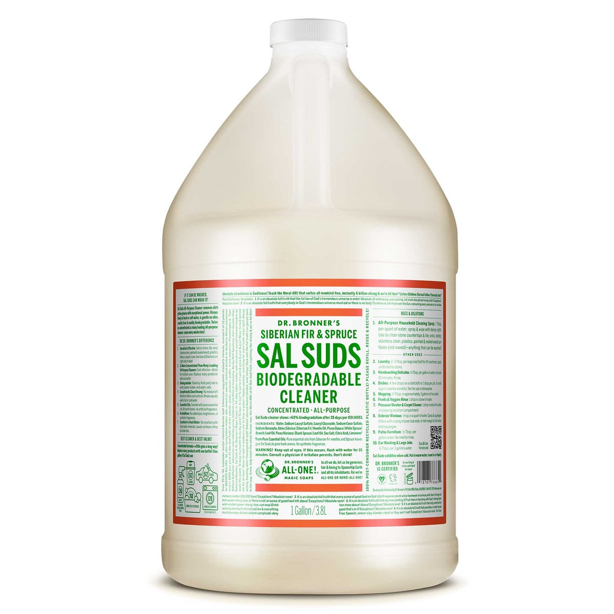 Sal Suds Biodegradable Cleaner 1 Gallon