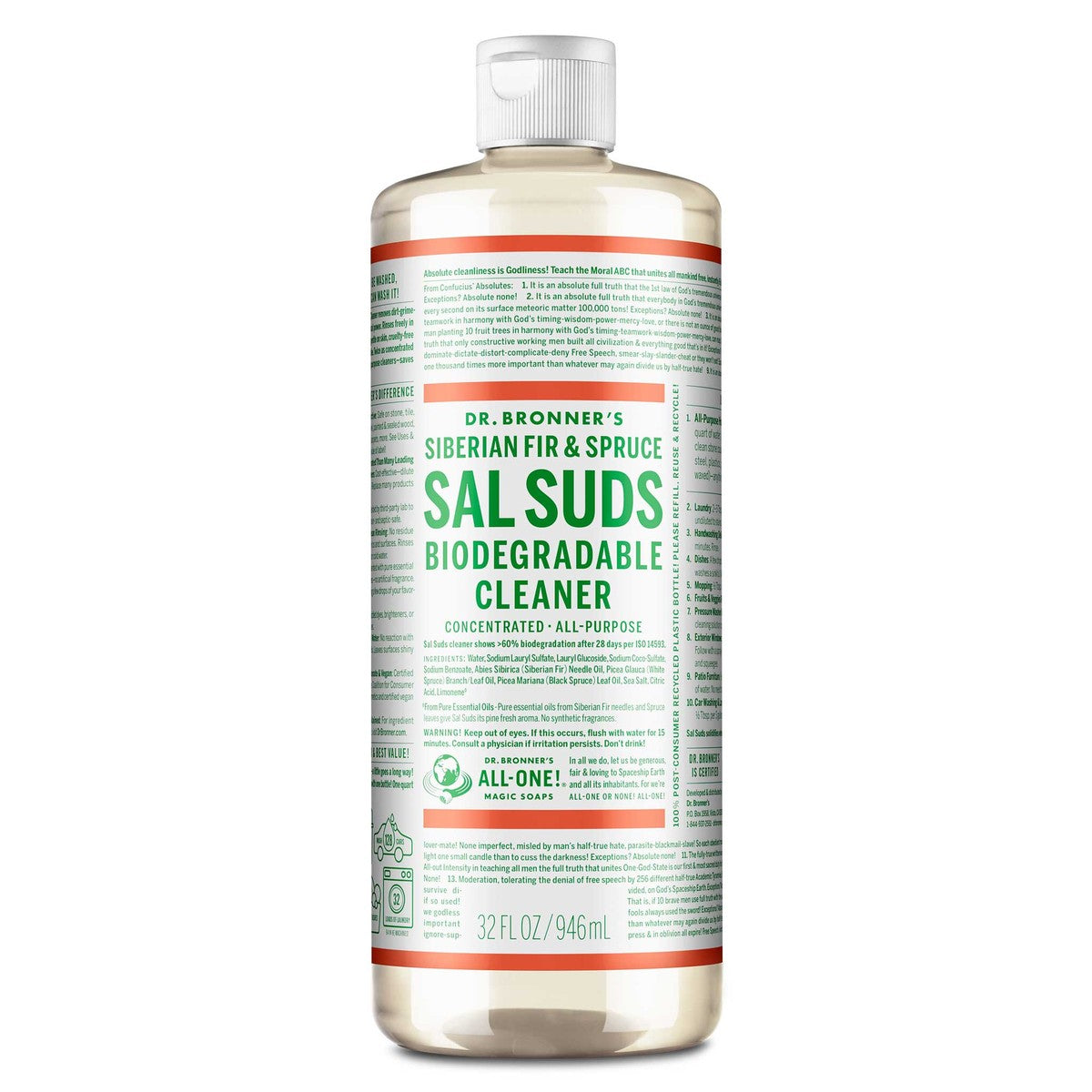Sal Suds Biodegradable Cleaner 32 oz