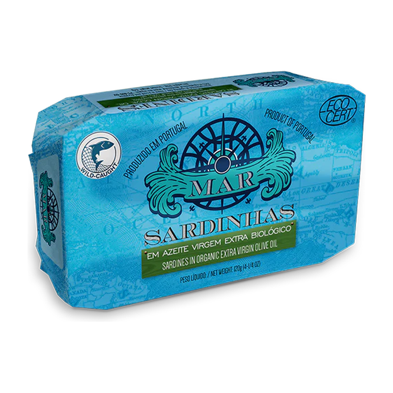 Sardines in Organic Extra Virgin Olive Oil