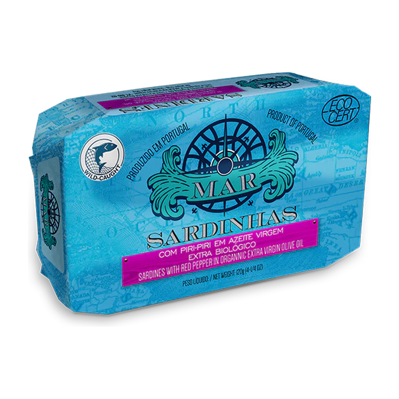Sardines with Piri-Piri in Organic Extra Virgin Olive Oil
